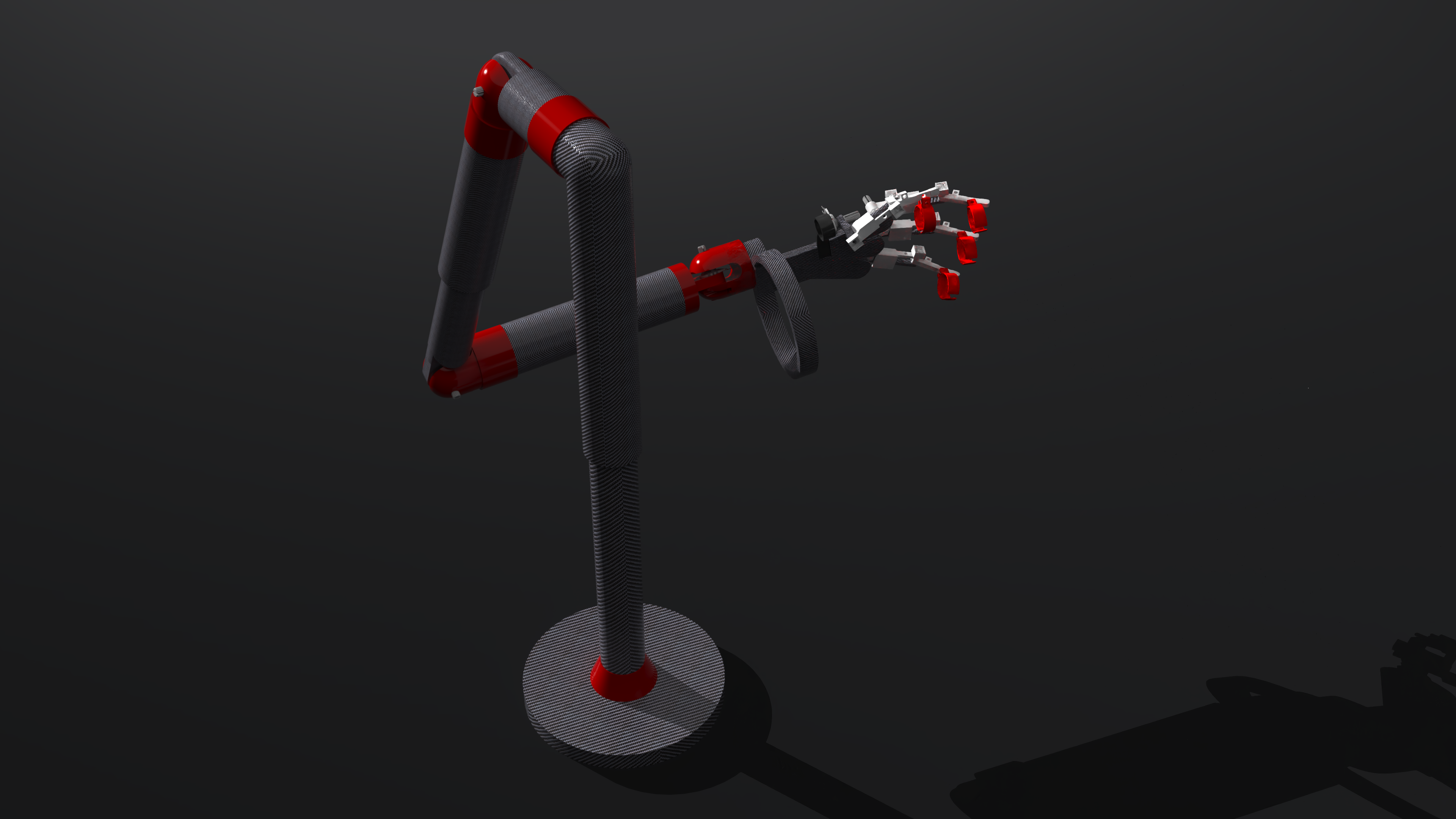 Inhabit V1 — 6-DOF Arm and Exoskeleton Glove