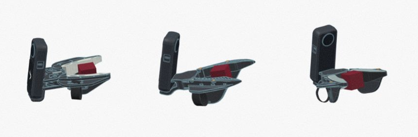 Three UMI gripper generations from Pantheon’s published research; company visualization